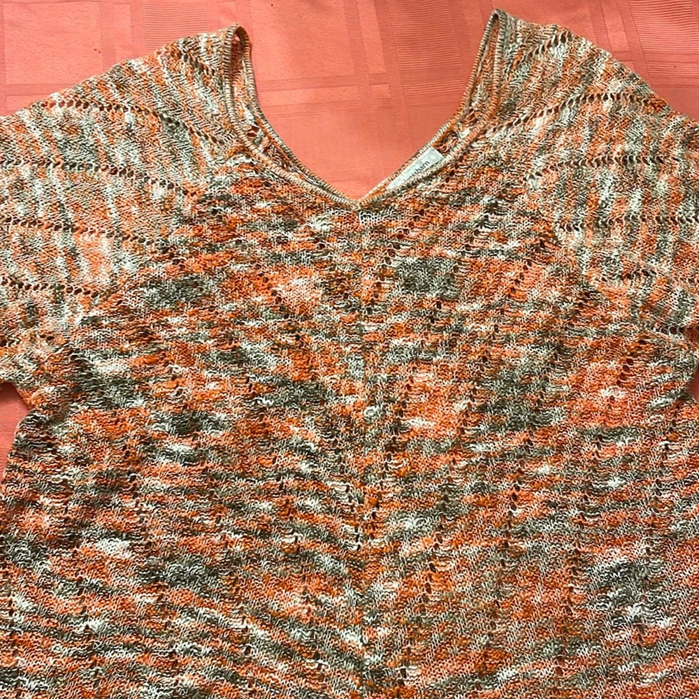 Dressbarn short sleeve plus size 2X women’s sweater.